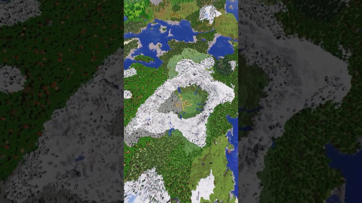 Minecraft Pale Garden Mountain Circle Seed! Minecraft Pale Garden Mountain Circle Seed!