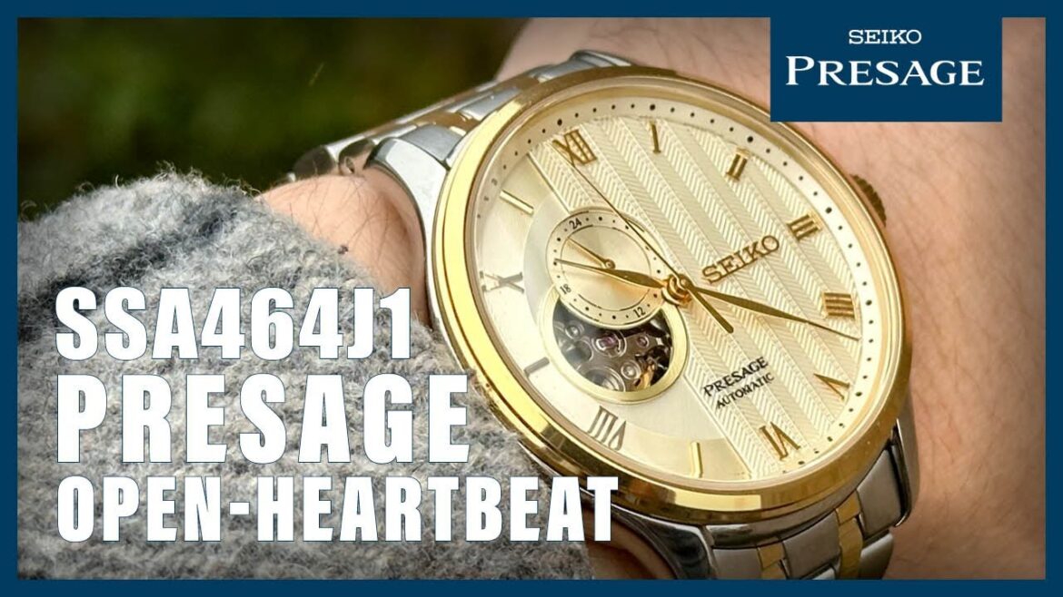 Unboxing The New Seiko Japanese garden SSA464J1 Unboxing The New Seiko Japanese garden SSA464J1