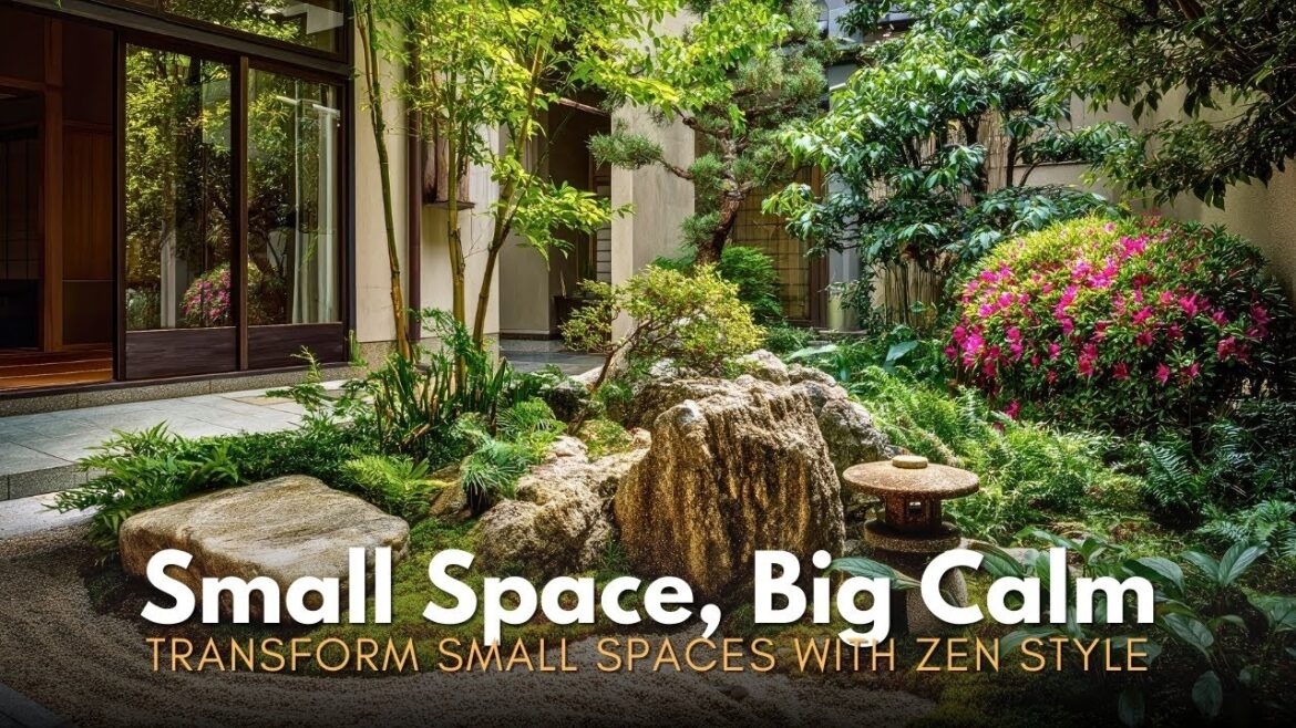 Small Space, Big Calm | DIY Japanese Zen Garden Ideas