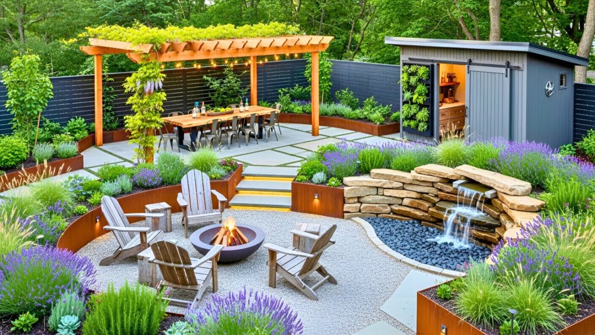 Modern Rustic Backyard Garden Landscaping Ideas to Transform Your Outdoor Space into a Cozy Retreat Modern Rustic Backyard Garden Landscaping Ideas to Transform Your Outdoor Space into a Cozy Retreat