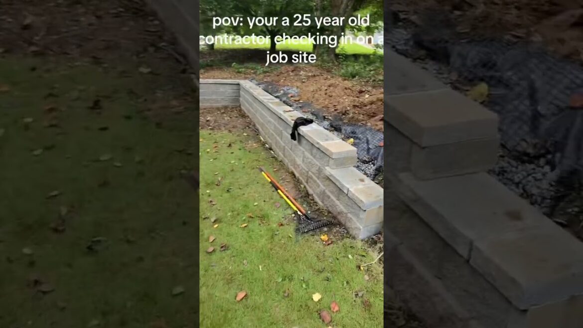 do you think we will finish in 2 days?? #groundimprovement #backyard #landscaping #hardscaping #4you