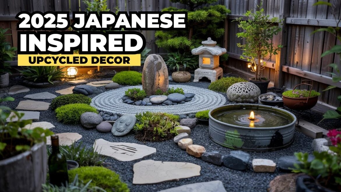 DIY Zen Garden with Upcycled Hacks: Japanese-Inspired Retreat DIY Zen Garden with Upcycled Hacks: Japanese-Inspired Retreat