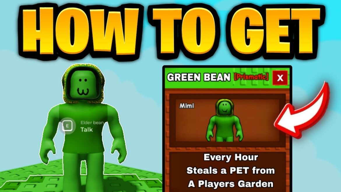 HOW TO GET FREE PET BEFORE The ELDER GREEN BEAN WAR! in Grow A Garden (ROBLOX)
