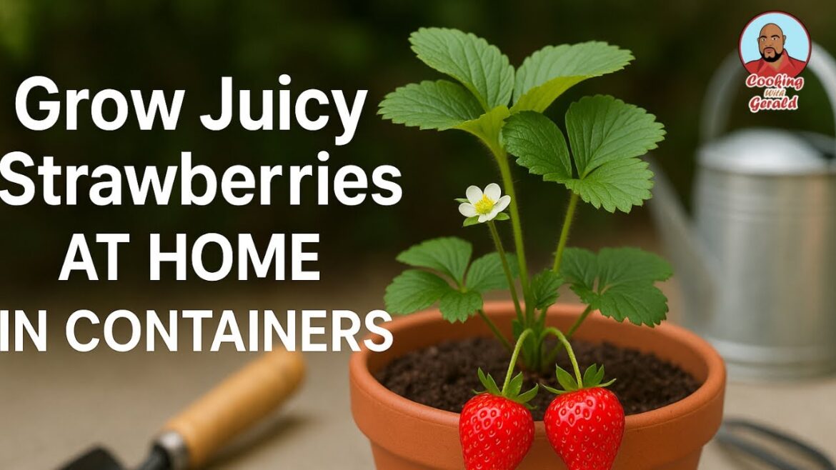 Gardening 106: Container Gardening for Strawberries: Grow Plump & Juicy Berries 🌱🍓 Anywhere!