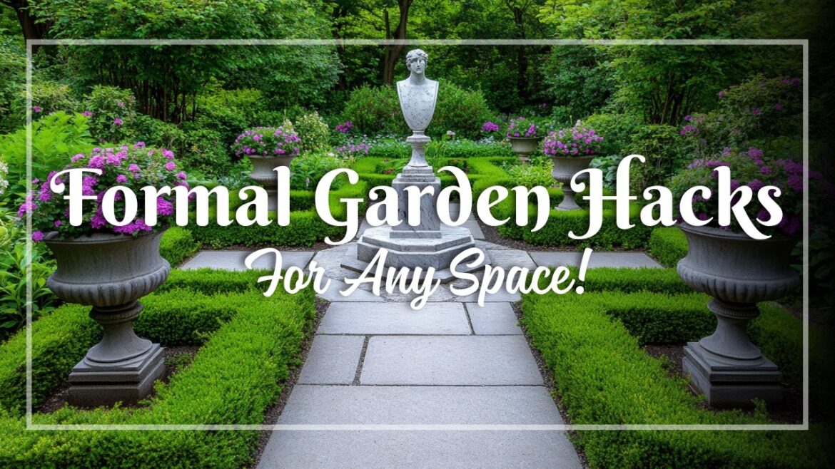 Classic Formal Garden Ideas for Small Spaces: Elegance in Every Detail Classic Formal Garden Ideas for Small Spaces: Elegance in Every Detail