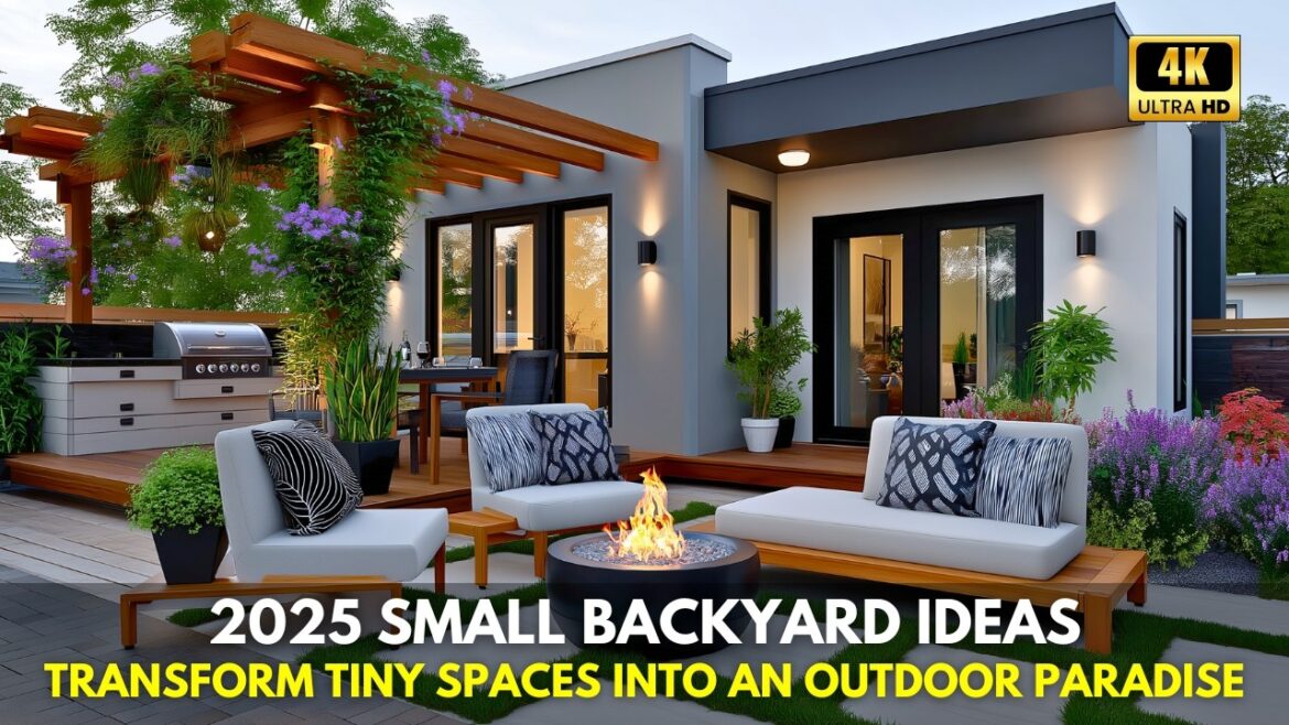 2025 Small Backyard Ideas: Transform Tiny Spaces into an Outdoor Paradise