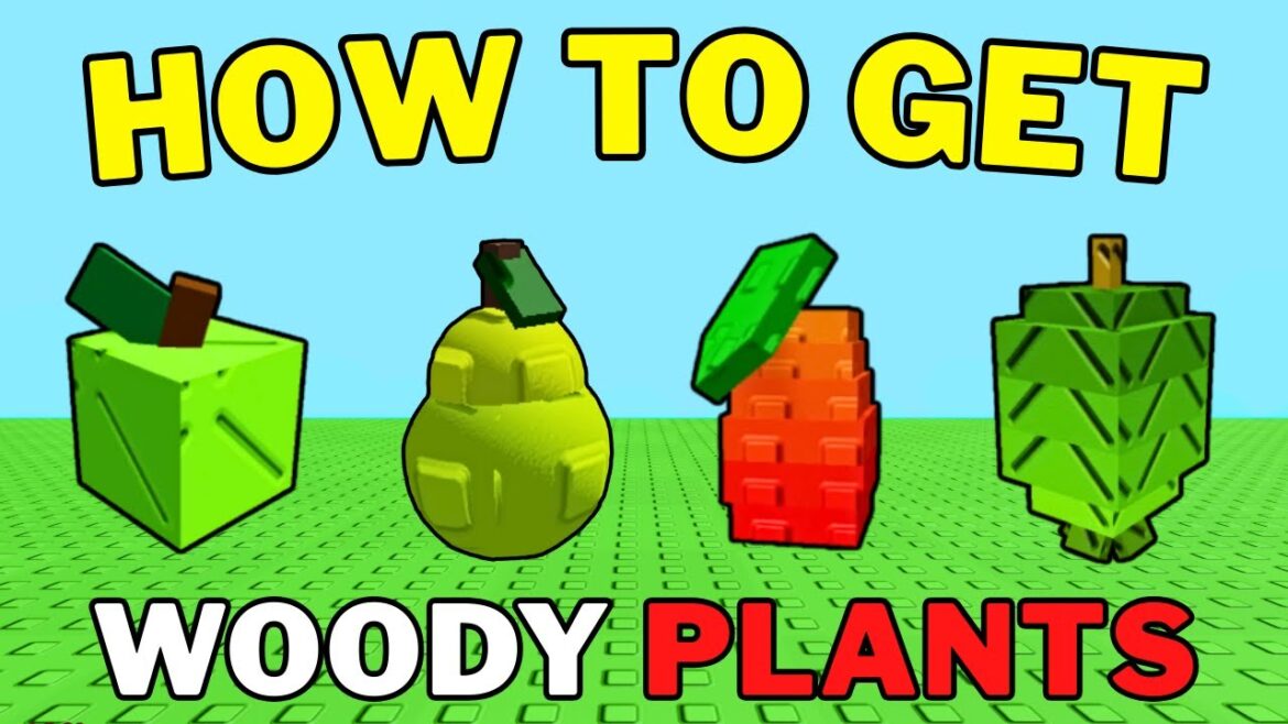 How To Get Woody Plants in Grow a Garden | All Woody Fruits in Grow a Garden | Roblox
