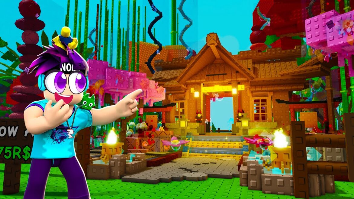 I Built the Most Beautiful Garden in Grow a Garden!