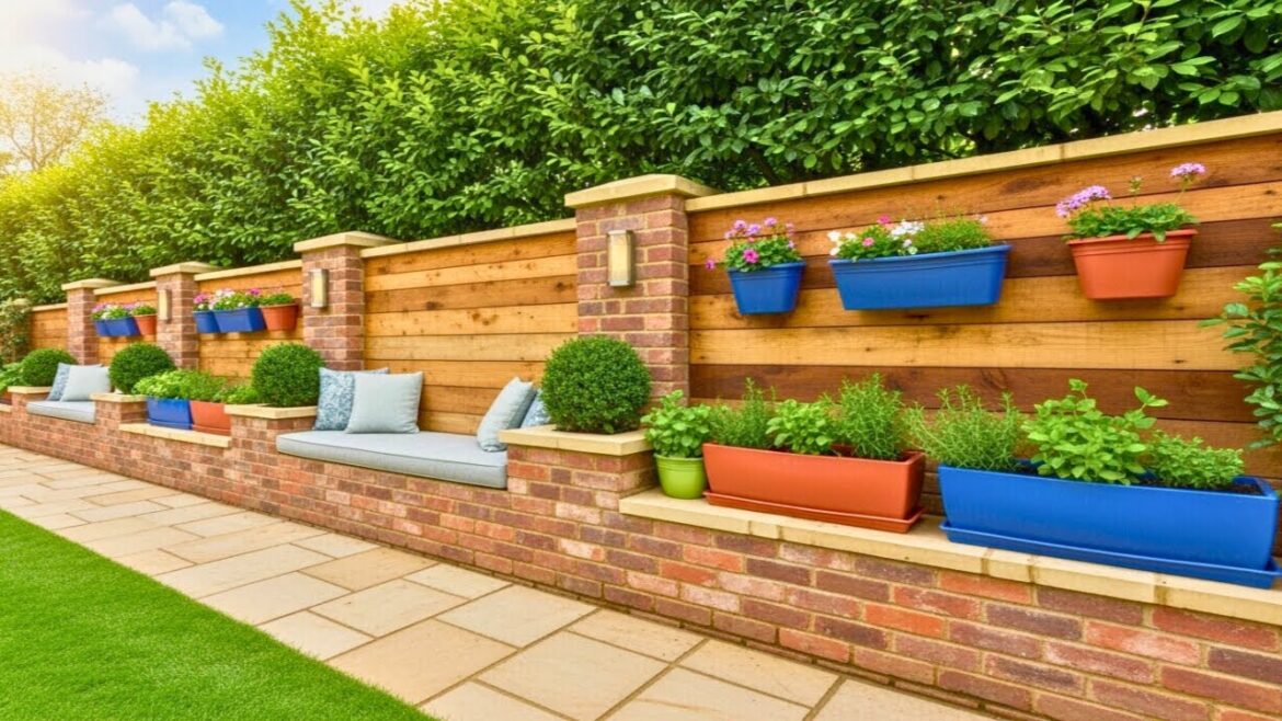 Fence Garden Ideas to Transform Landscaping| Creative DIY Garden Walls, Vertical Planters & Lighting Fence Garden Ideas to Transform Landscaping| Creative DIY Garden Walls, Vertical Planters & Lighting