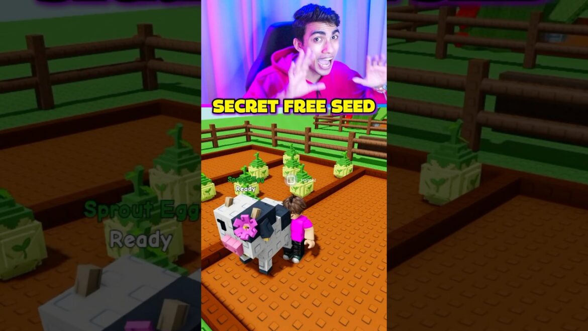 SECRET FREE SEED GROW A GARDEN 😱