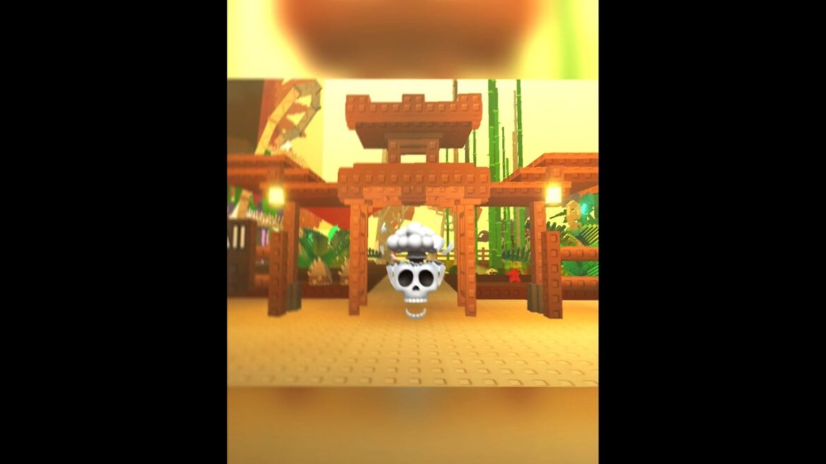 GROW A GARDEN DESIGN IDEA #16 🍎 [ JAPANESE ENTRANCE ] #roblox #growagarden #japaneseentrance #design