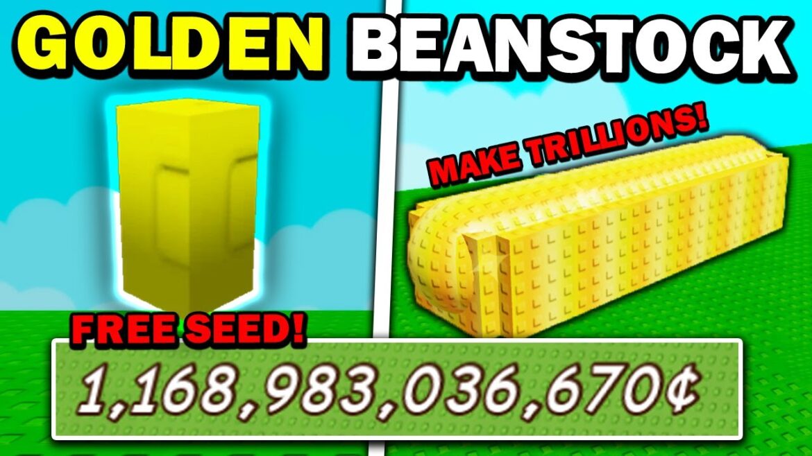 USE GOLDEN BEANSTALK TO GET RICH in Grow a Garden ROBLOX