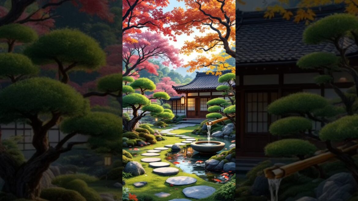 “Step Into a Dream: The Most Serene Japanese Garden You’ve Ever Seen!” #japanesegarden #zengarden "Step Into a Dream: The Most Serene Japanese Garden You've Ever Seen!" #japanesegarden #zengarden