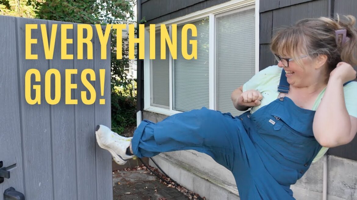 Demo Day in the Garden 🌿 Goodbye Shed + Fresh Pathways Ahead!