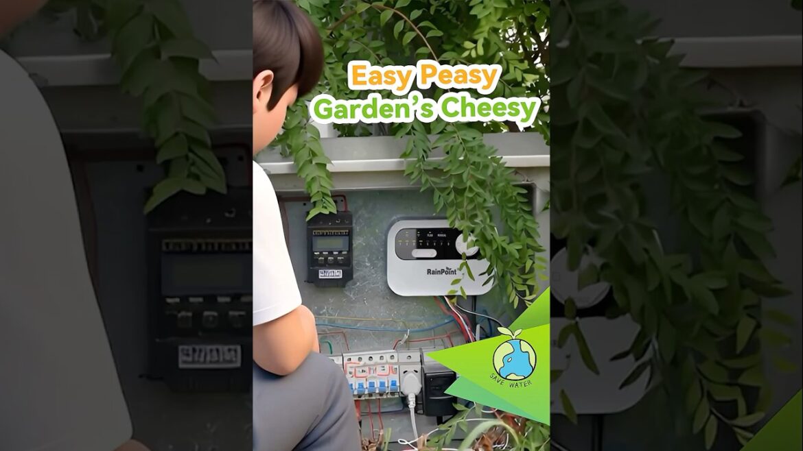 #RainPoint | Triggers stats 📊fresh veggies🍅🌱!#garden #plants #water#nature #irrigation#shorts