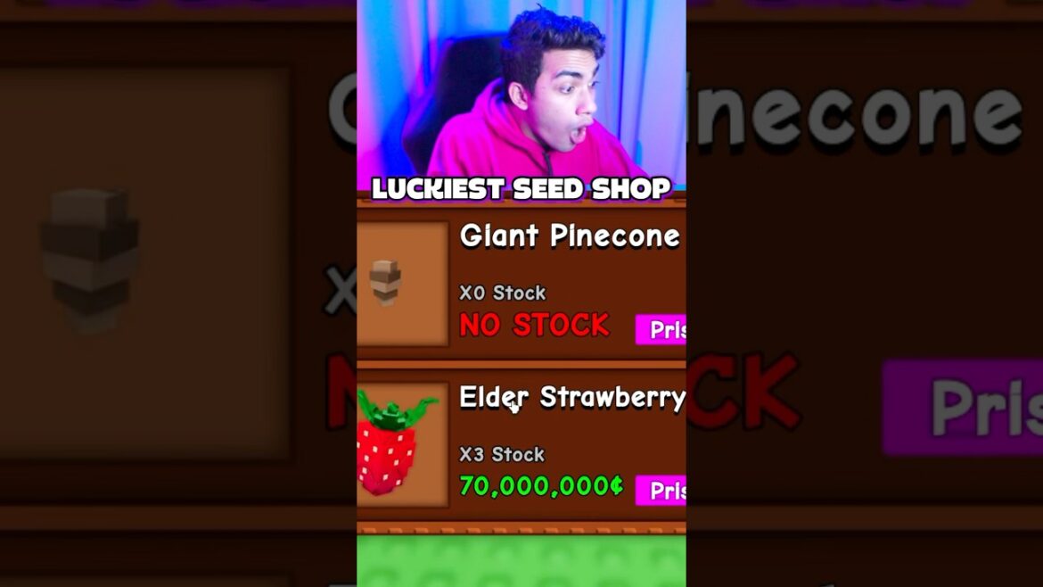 GROW A GARDEN LUCKY SEED SHOP 😍
