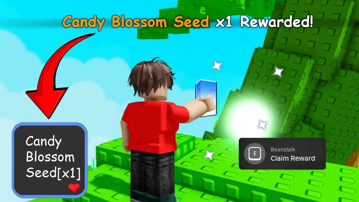 How to Get Candy Blossom Seed Free in Grow a Garden (Beanstalk Update)