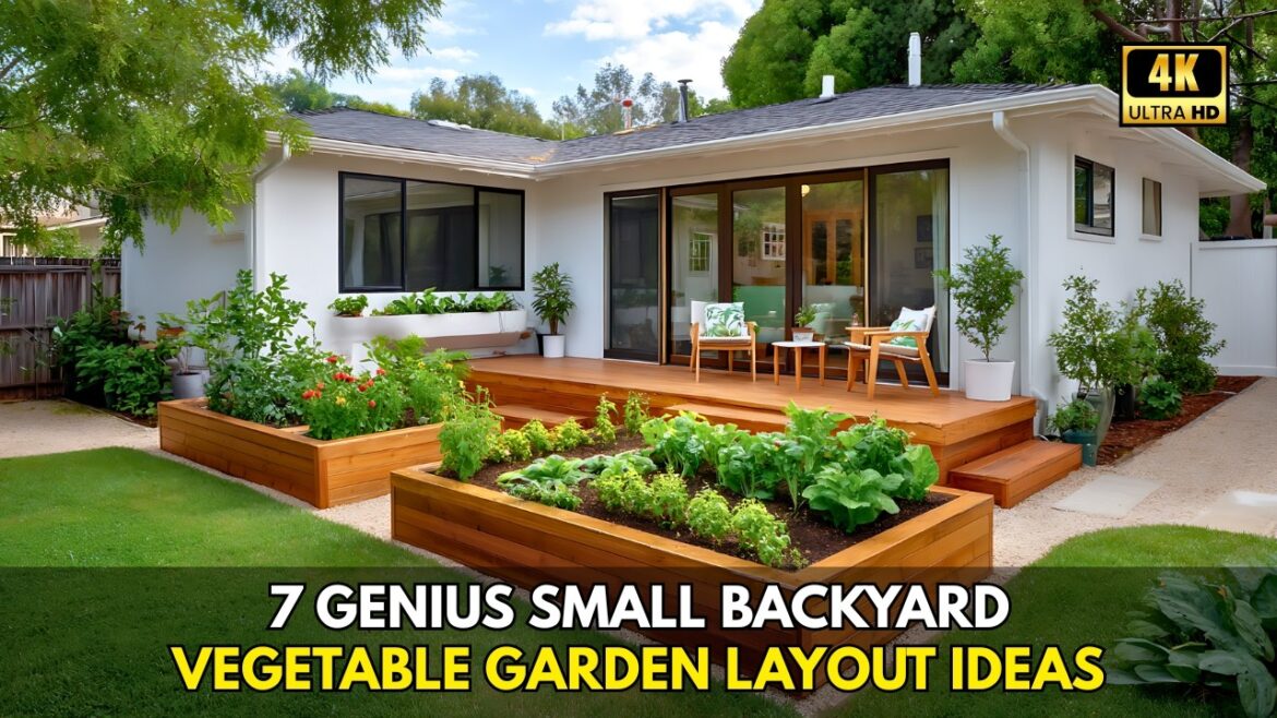 7 Genius Small Backyard Vegetable Garden Layout Ideas 7 Genius Small Backyard Vegetable Garden Layout Ideas