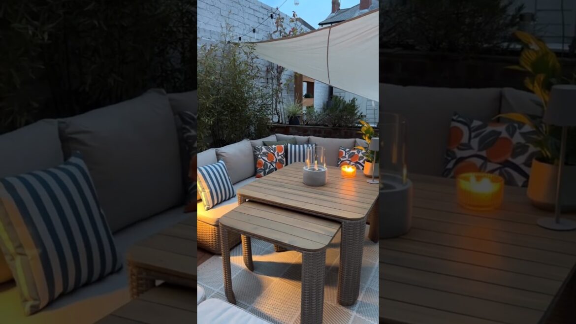 Side return garden makeover 🤩🪴✨ #DIYTips #HowTo #BandQ​