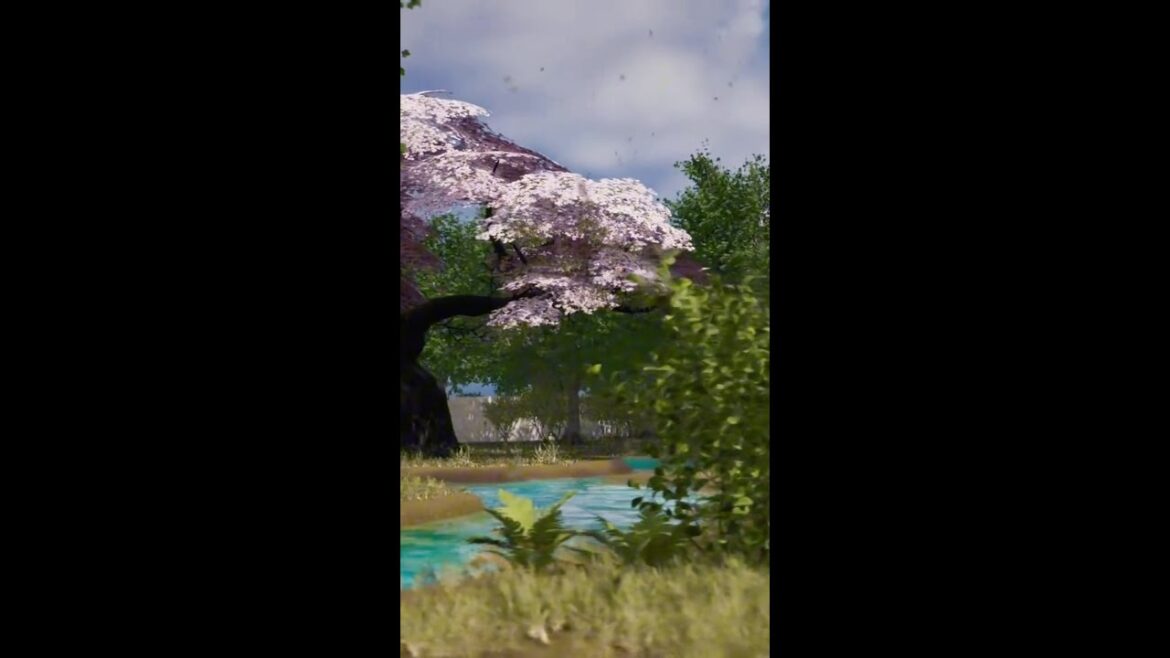 "Japanese Garden" Render by VCAD Grad - Derrick McGill