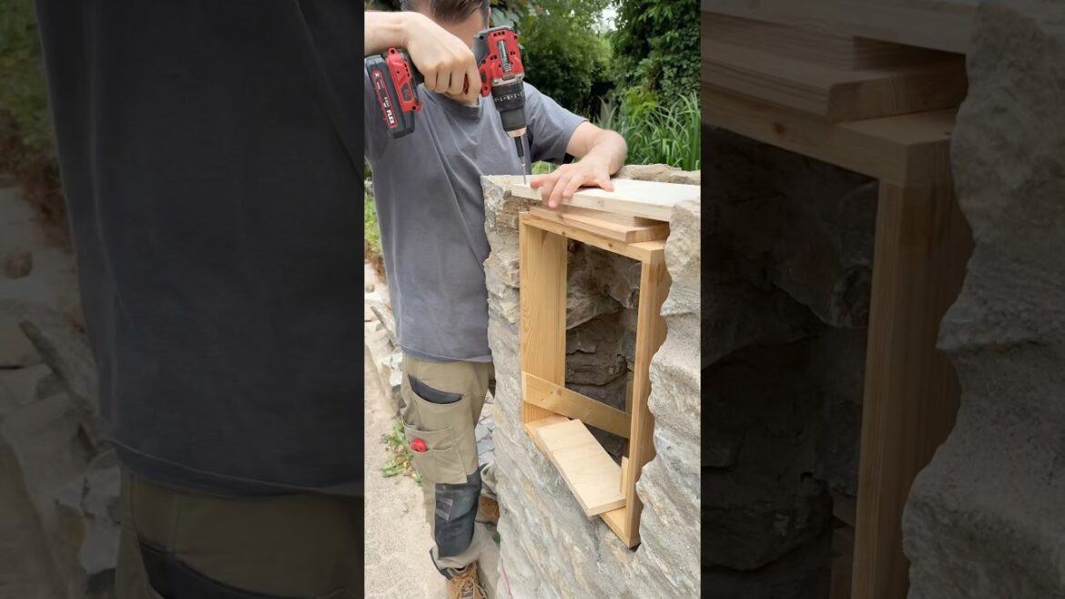 Teil 3: Natursteinmauer im Vorgarten mauern #diy #natursteinmauer Teil 3: Natursteinmauer im Vorgarten mauern #diy #natursteinmauer