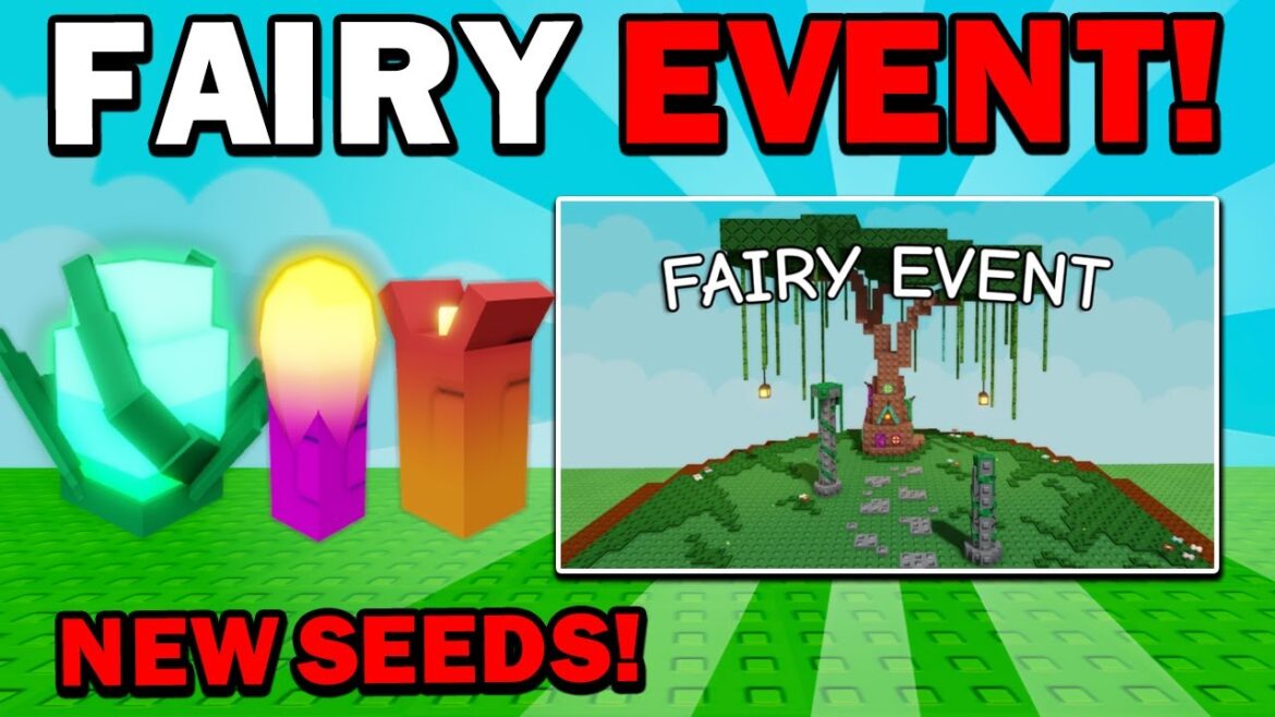 NEW FAIRY EVENT!! (New Seeds) in Grow a Garden ROBLOX