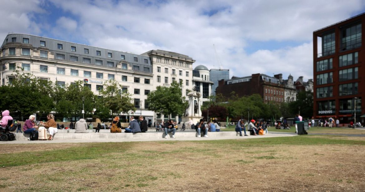 Council names date Piccadilly Gardens redesign will be unveiled with ‘features people liked in the old days’ Ipso logo