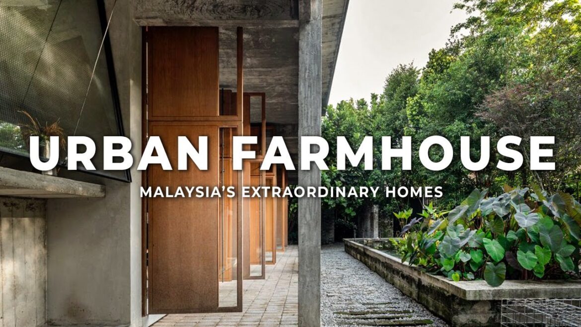 Inside an Architect’s Tropical Garden Home | Urban Farm | Architecture Ideas