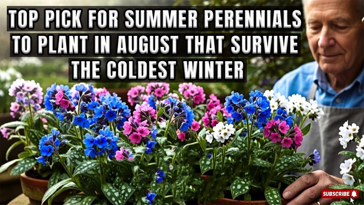 Top Summer Perennial Container Plants You Can Still Plant in August That Survive Winter Try Them Now Top Summer Perennial Container Plants You Can Still Plant in August That Survive Winter Try Them Now