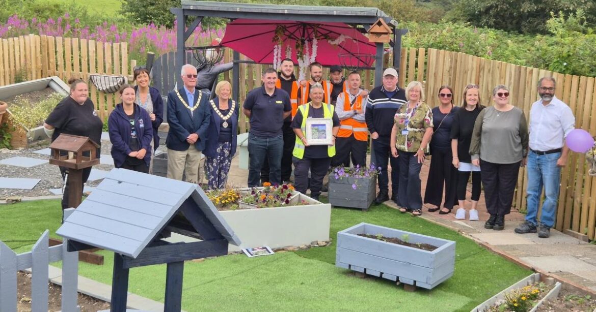 New Walney community garden opens after ‘labour of love’ New Walney community garden opens after 'labour of love'