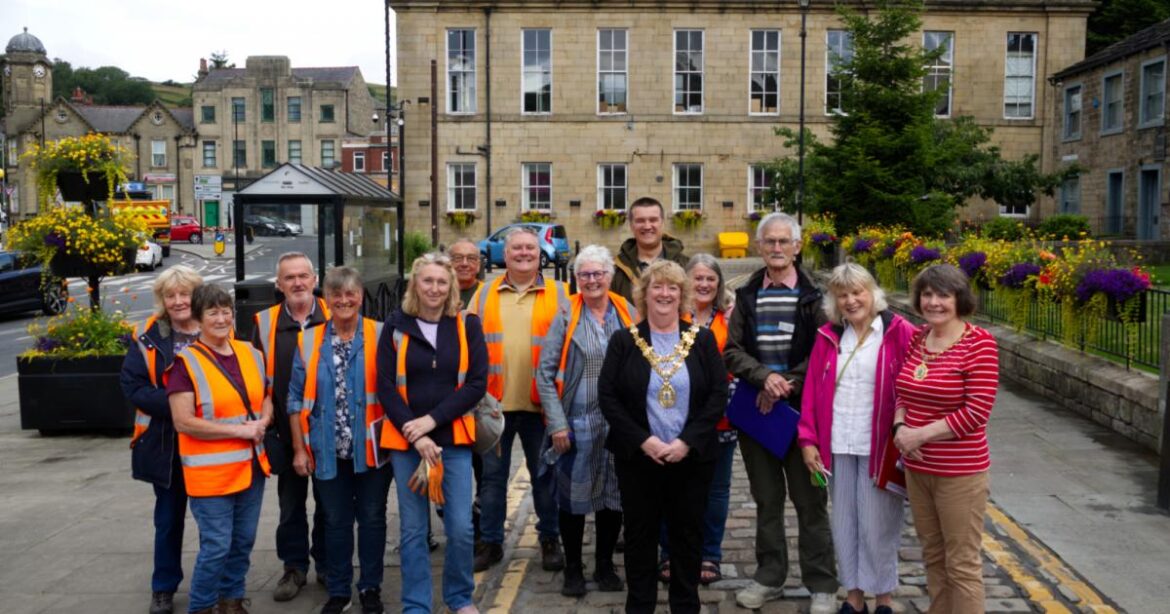 Britain in Bloom visits Bacup for judgement on gardens
