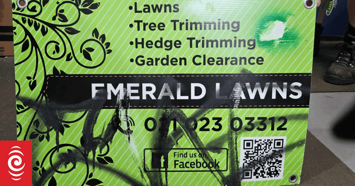 Gardener gets death threats after vandalism claims from Te Pāti Māori