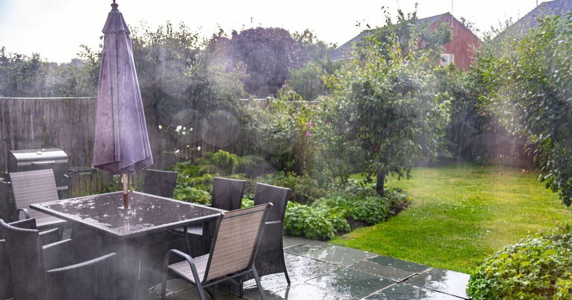 UK homes with gardens urged to do 1 thing before Monday | Weather | News UK homes with gardens urged to do 1 thing before Monday | Weather | News