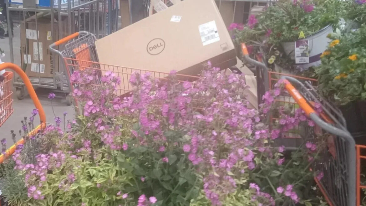 Frustrated Home Depot employee shares photo of countless carts full of gardening products wasted for no good reason: ‘Not our call’ Yahoo news home