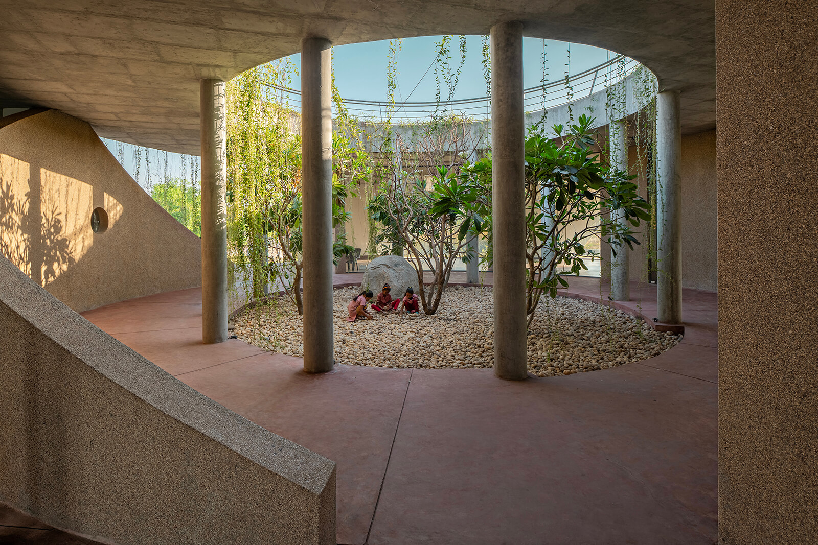 The central courtyard is a space for socialising and gathering | Habitat 0 | RA Design Studio | STIRworld