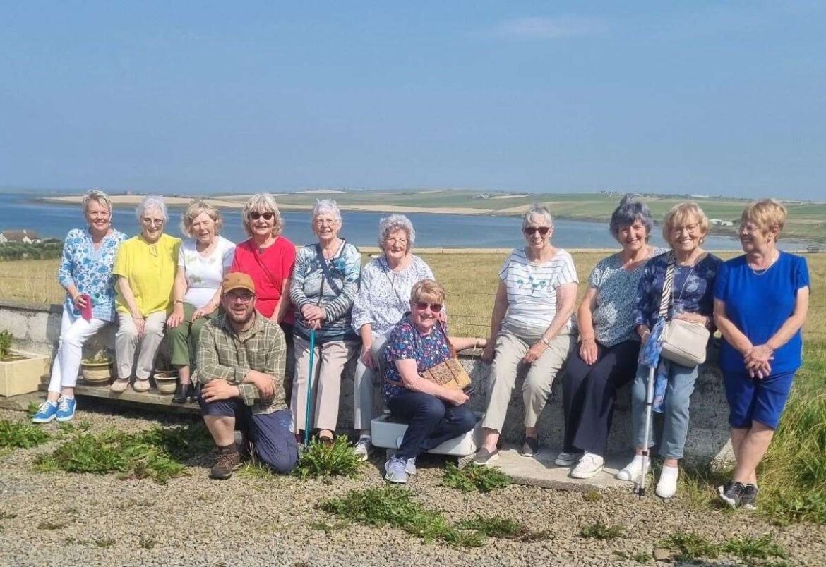 Reiss gardening club members enjoy 30th anniversary visit to Orkney Reiss gardening club members enjoy 30th anniversary visit to Orkney