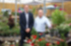 Geoffrey Wilson, Senior Business Manager at Danske Bank and Alan Mercer, Partner at Hillmount pictured at Hillmount Carrick
