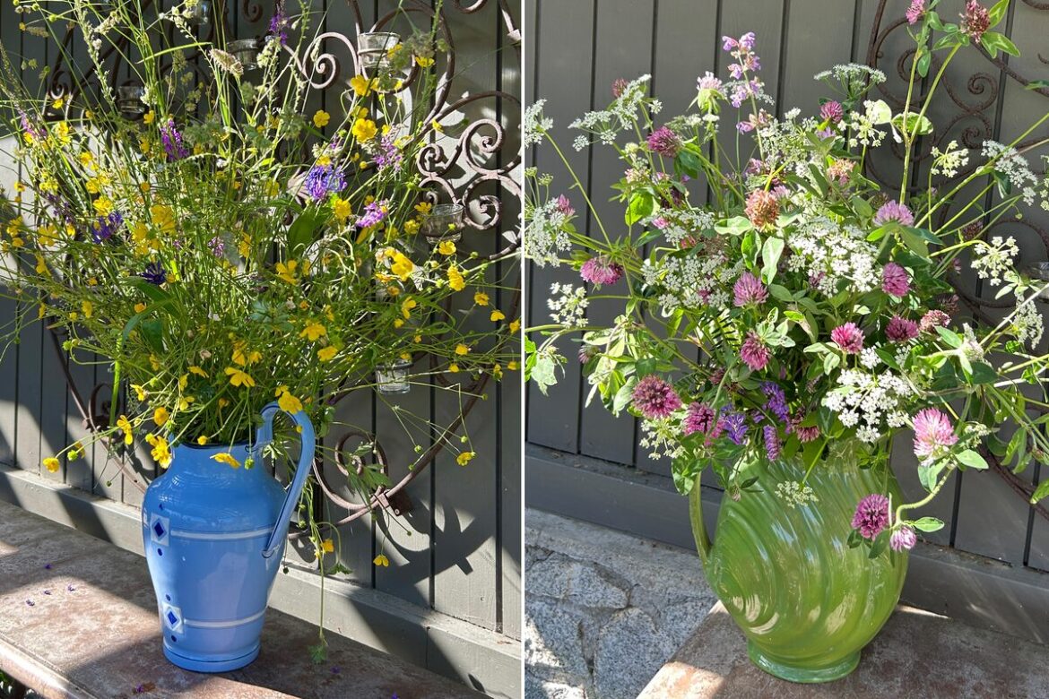 Weeds in a bouquet? Why not? Weeds in a bouquet? Why not?