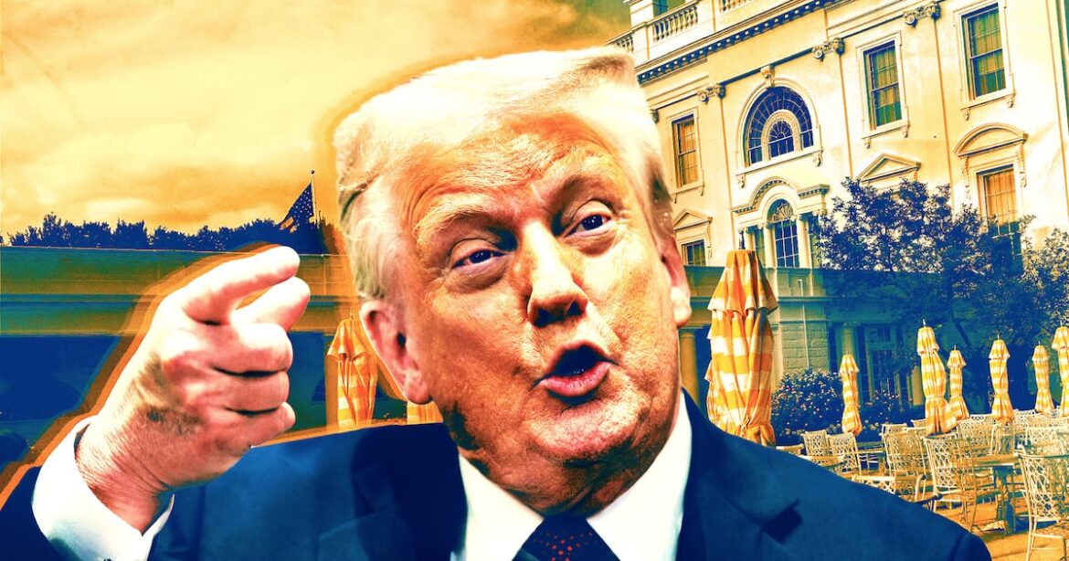 Donald Trump, 79, Goes Full Grumpy Old Man in Rant Over Scratched Rose Garden Stone Donald Trump, 79, Goes Full Grumpy Old Man in Rant Over Scratched Rose Garden Stone