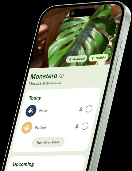 Planta app screen shot