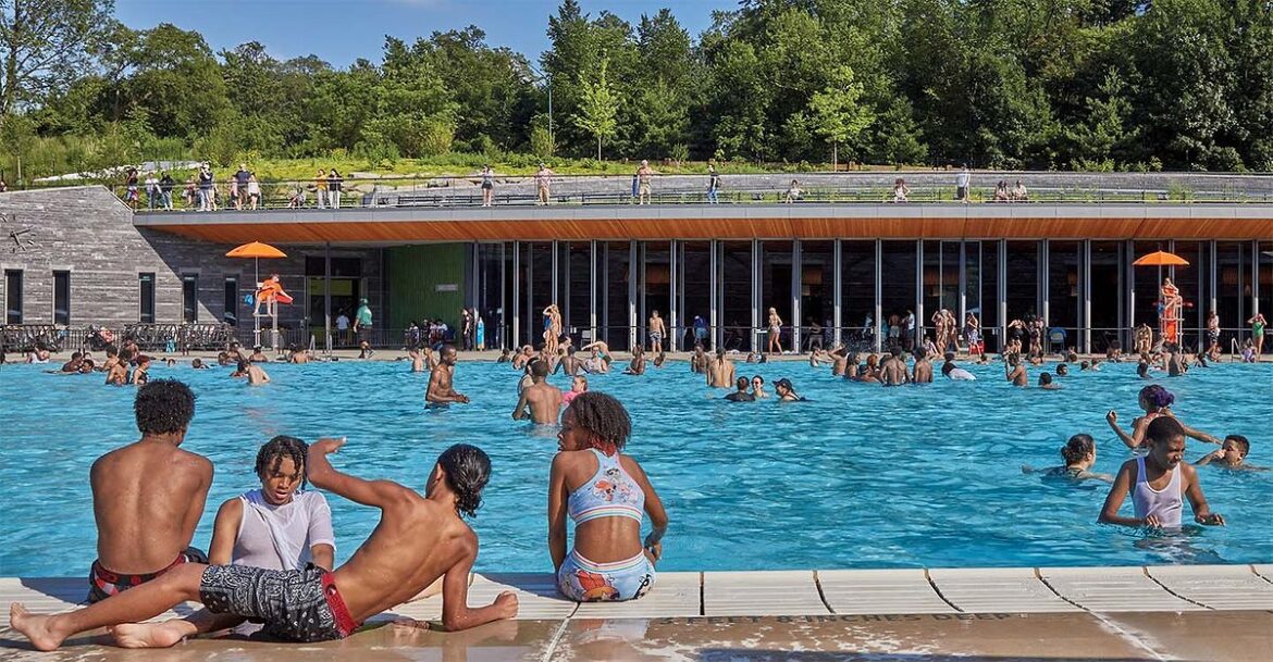 Central Park's Davis Center Creates Space to Cool Off and Slow Down