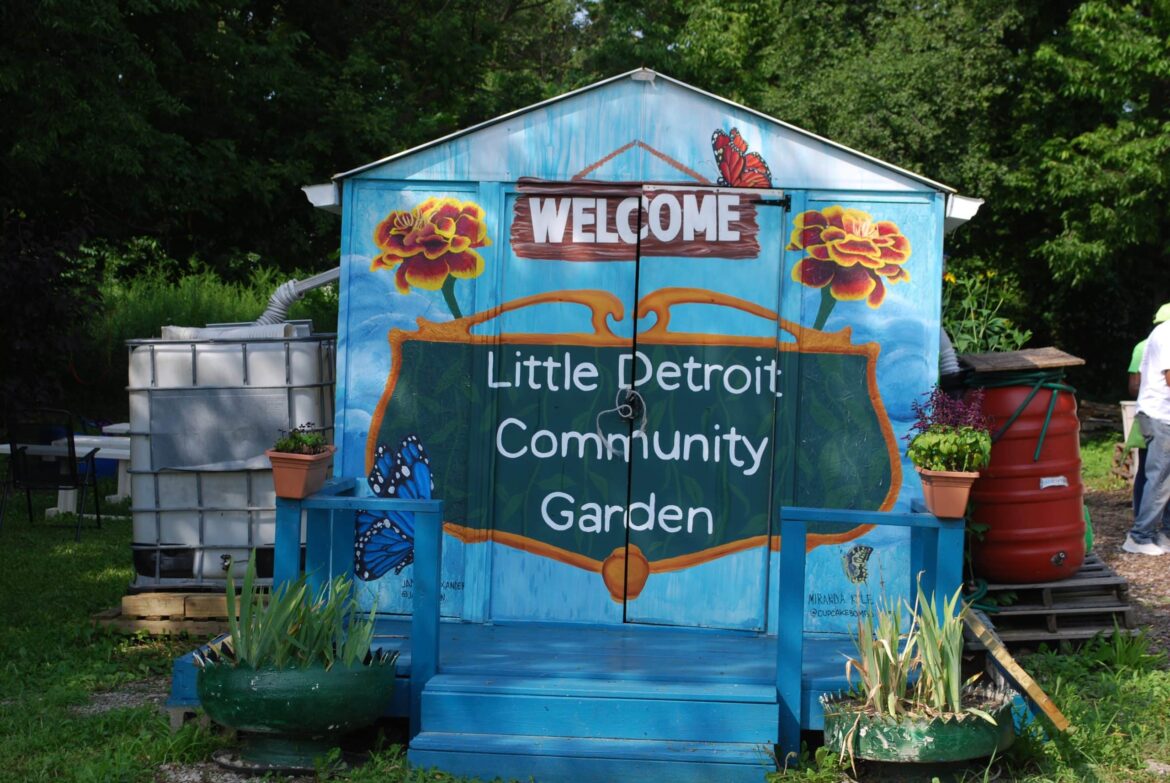 Little Detroit Community Garden gives kids a lesson in growing and giving back – Model D Little Detroit Community Garden gives kids a lesson in growing and giving back – Model D