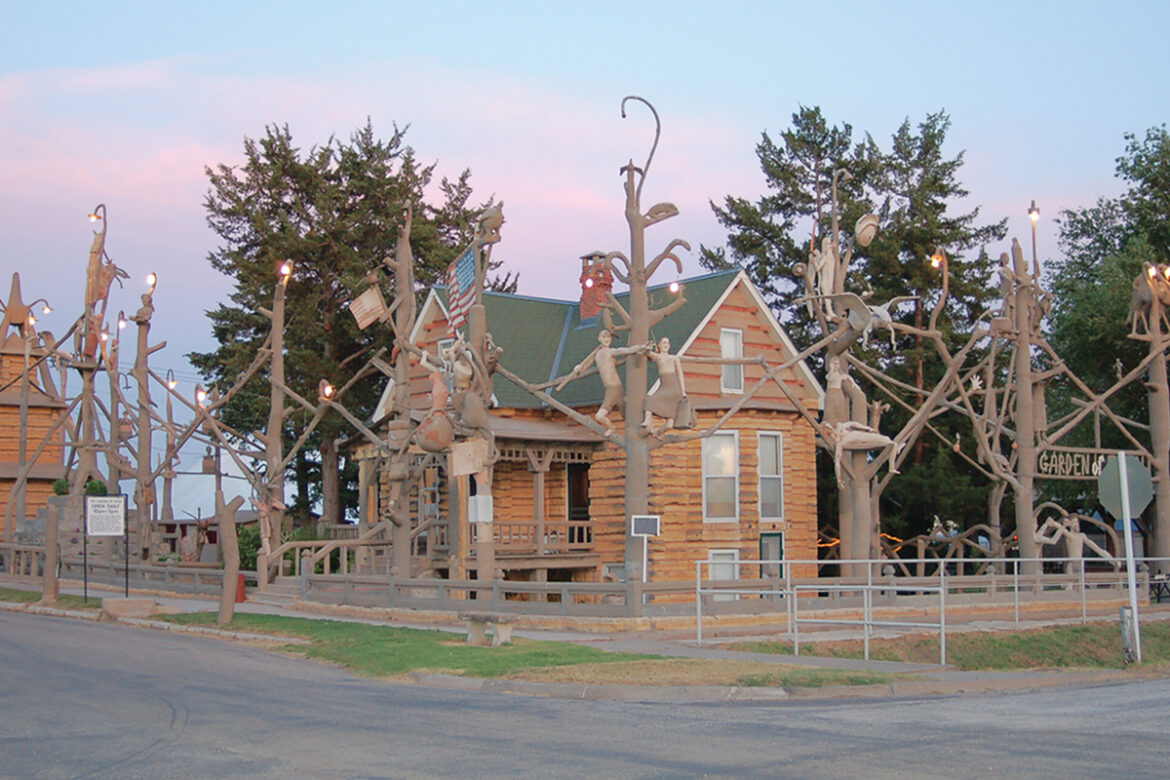 How one Kansas man created his very own Garden of Eden
