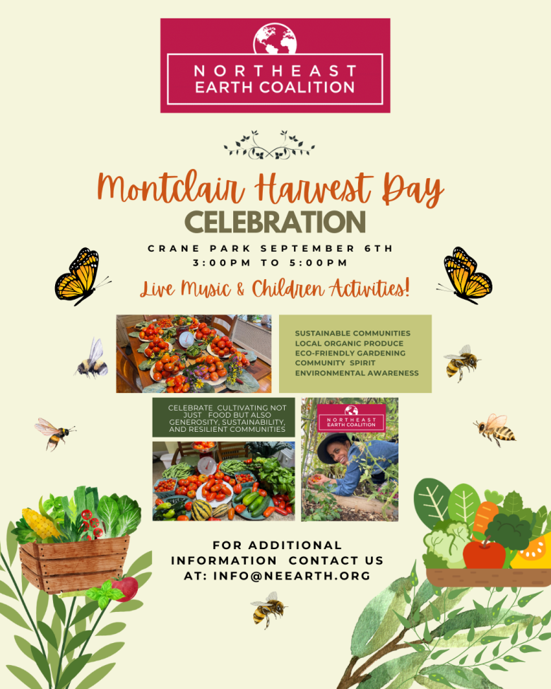 Montclair Harvest Day flier