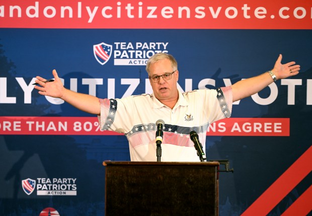 John Berry, the Redlands area leader for the California Voter...