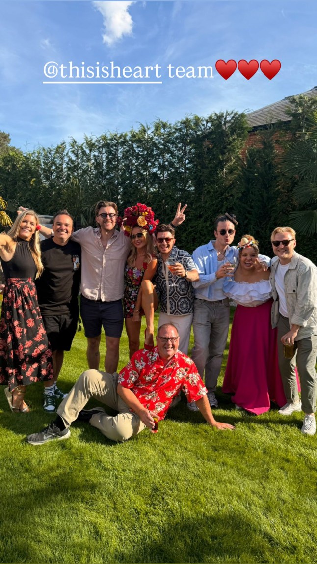 Amanda Holden's Mexican Garden Party and the celebs that turned up.