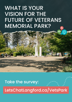 City of Langford public engagement on Veterans Memorial Park