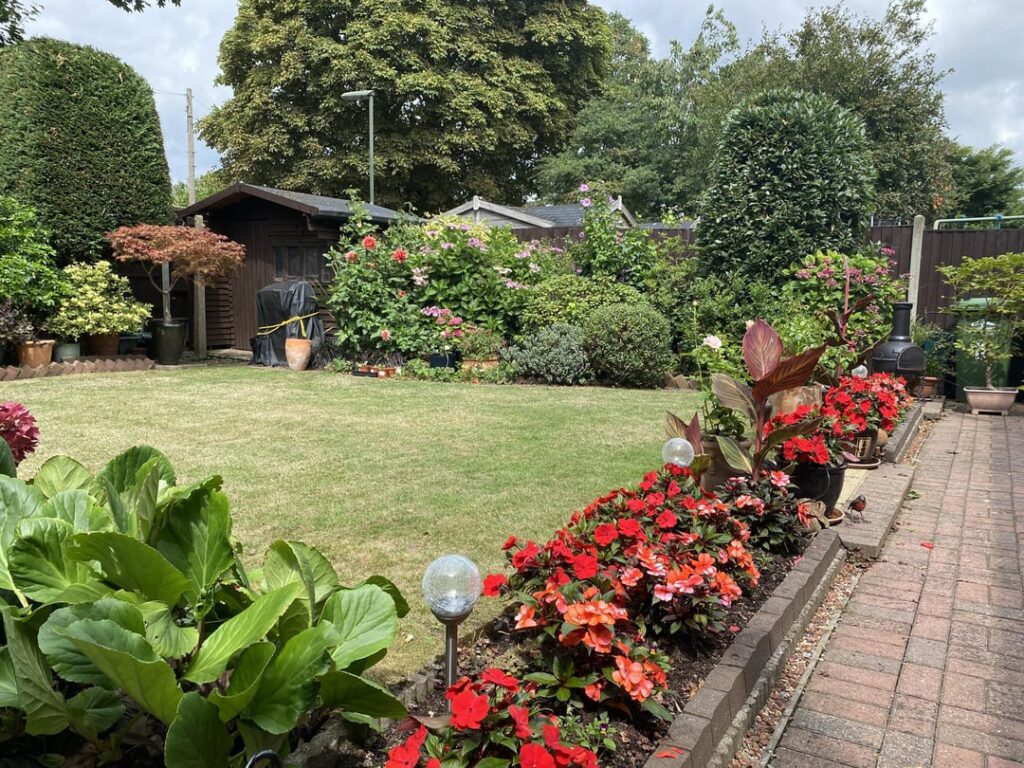 Just sitting in the garden having a coffee enjoying the view