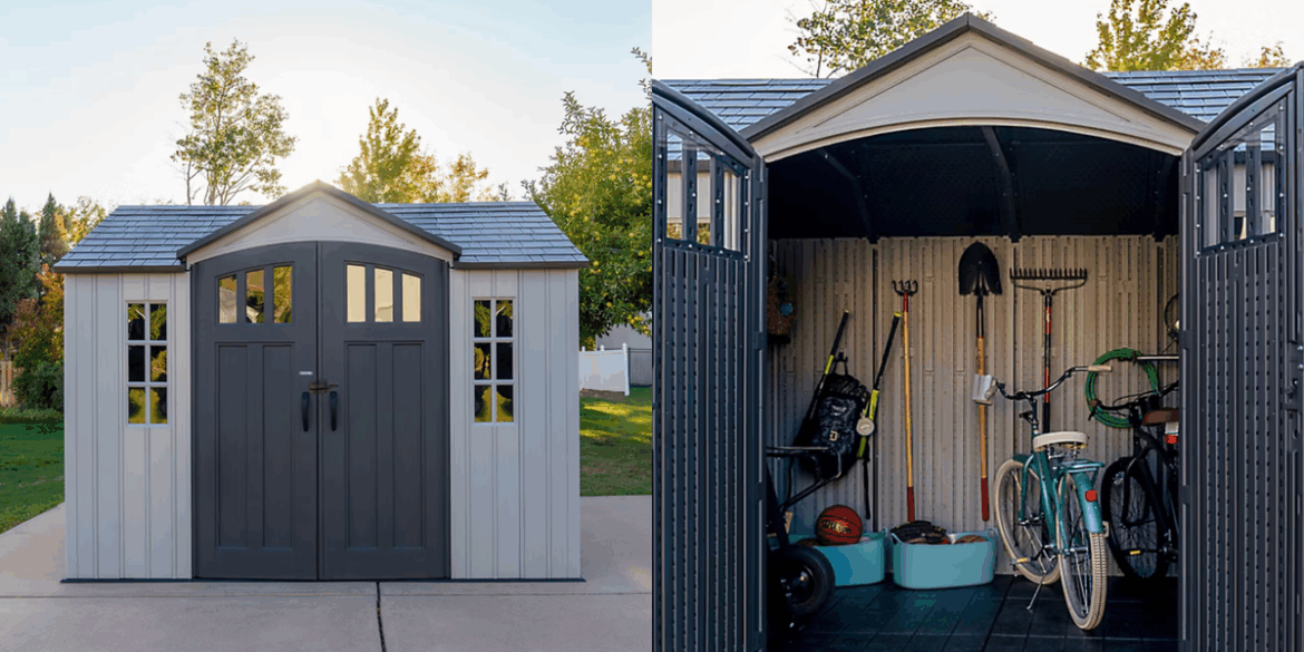 BJ’s Is Selling an Adorable Outdoor Storage Shed BJ's Is Selling an Adorable Outdoor Storage Shed