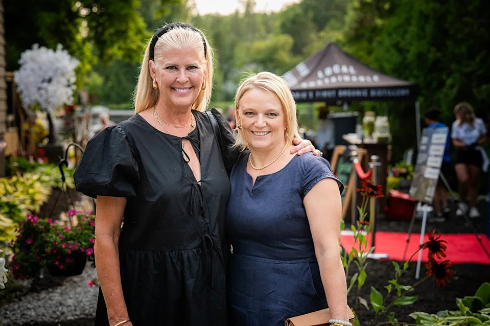 Lee Ann Lacroix, owner of Lee Ann Lacroix & Associates, and Carolyn Botting, a staff sergeant with the Ottawa Police Service.